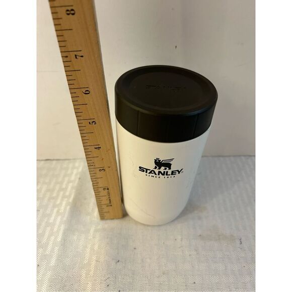 Stanley white thermos 14oz (some scuffs) - Picture 2 of 6